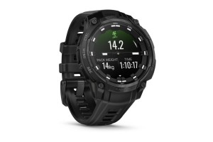 Garmin Instinct Crossover AMOLED Tactical fekete szilikon szíj