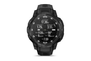 Garmin Instinct Crossover AMOLED Tactical fekete szilikon szíj