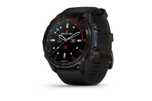 Garmin Descent Mk3i 51 mm Carbon DLC titán fekete szilikon szíj