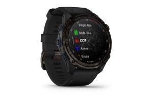 Garmin Descent Mk3i 51 mm Carbon DLC titán fekete szilikon szíj