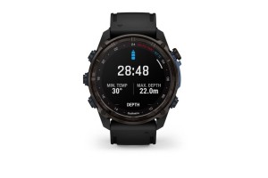Garmin Descent Mk3i 51 mm Carbon DLC titán fekete szilikon szíj