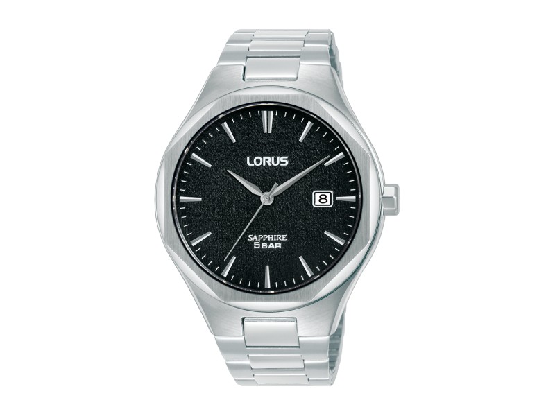 LORUS RS973DX9 férfi karóra, 42 mm, nemesacél