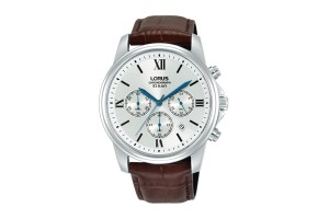 LORUS RT343LX9 férfi karóra, bőr szíj, 42 mm