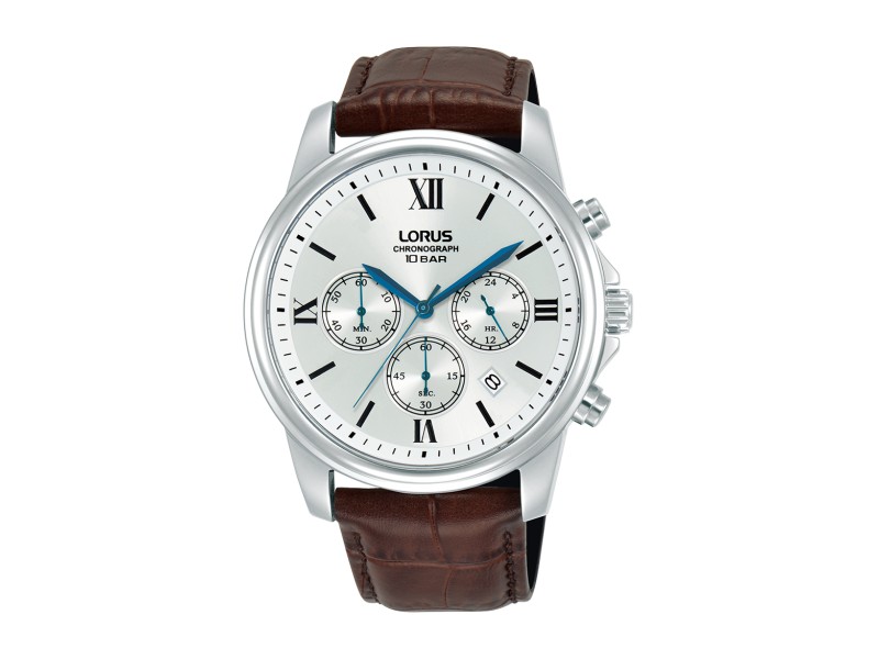 LORUS RT343LX9 férfi karóra, bőr szíj, 42 mm