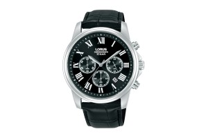 LORUS RT341LX9 férfi karóra, 42 mm, bőr szíj