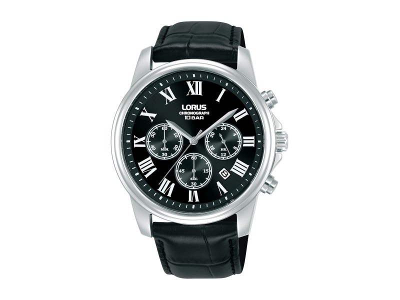 LORUS RT341LX9 férfi karóra, 42 mm, bőr szíj