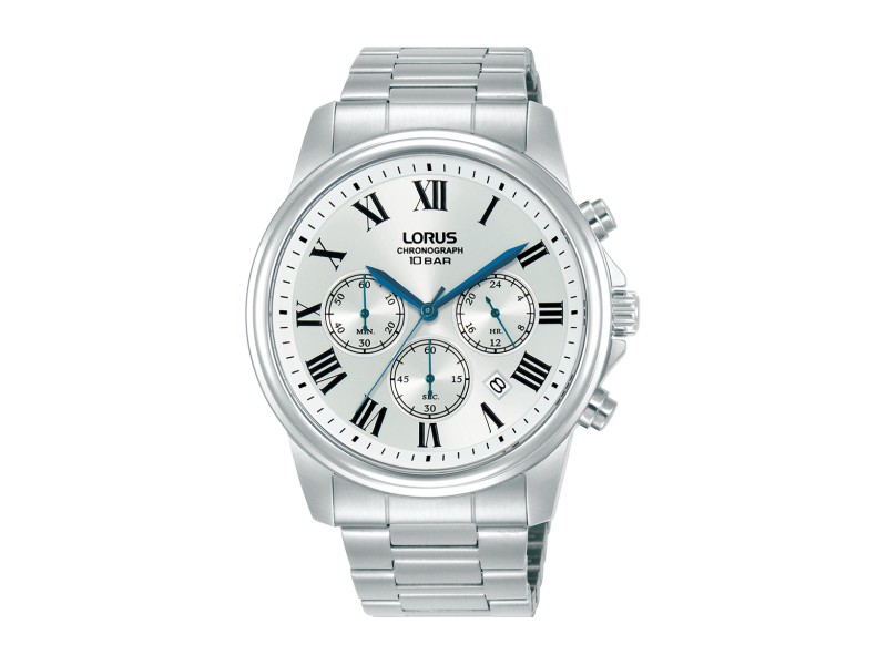 LORUS RT339LX9 férfi karóra, nemesacél szíj, 42 mm