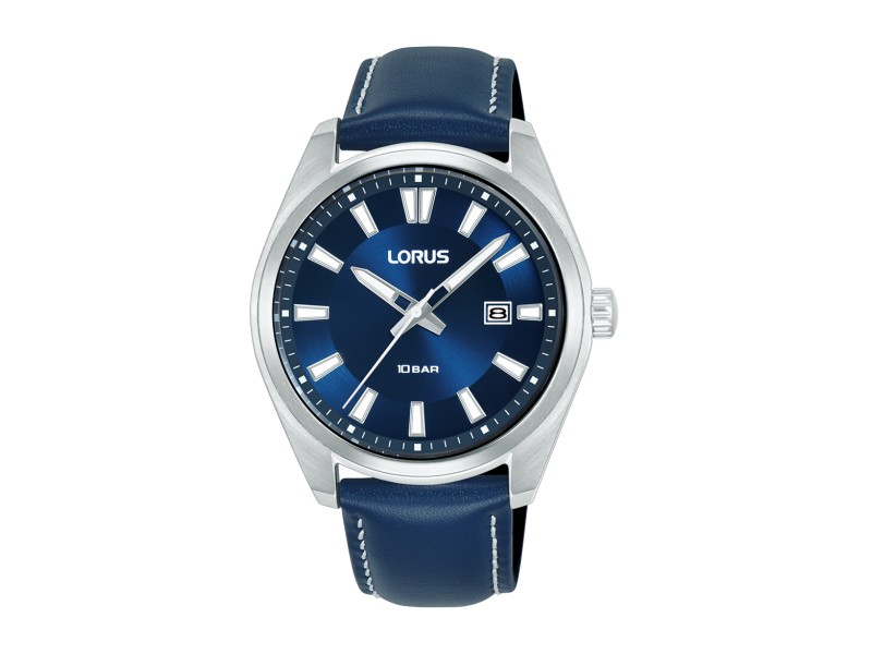 LORUS RH923SX9 férfi karóra, bőr szíj, 40 mm