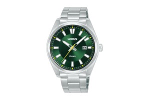 LORUS RH921SX9 férfi karóra – sport, 40 mm, nemesacél szíj