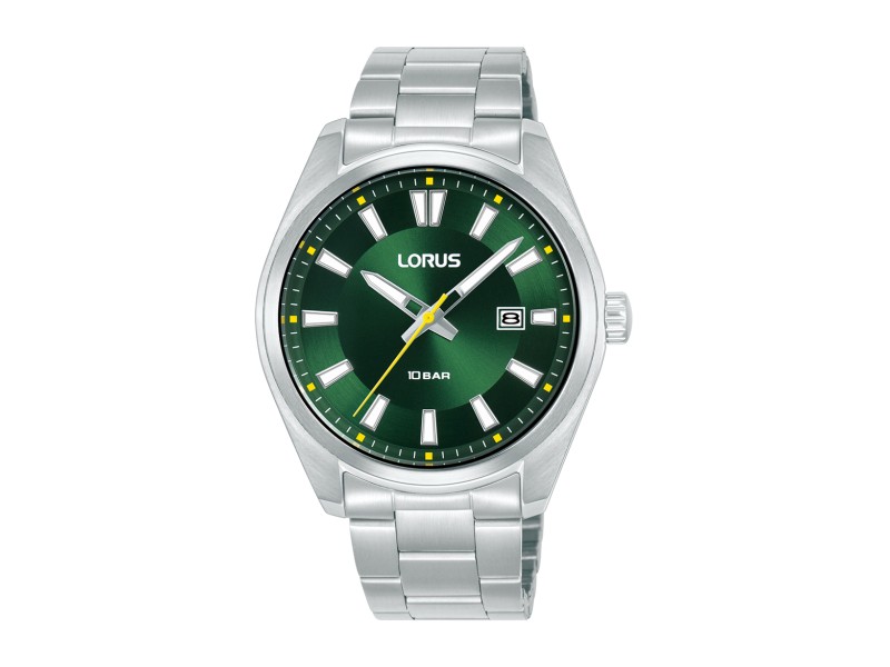 LORUS RH921SX9 férfi karóra – sport, 40 mm, nemesacél szíj