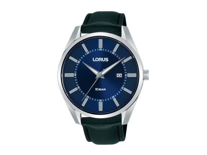 LORUS RH915SX9 férfi bőr szíjas sport karóra 42mm