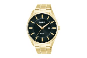 LORUS RH914SX9 férfi sport óra, sárga arany bevonattal