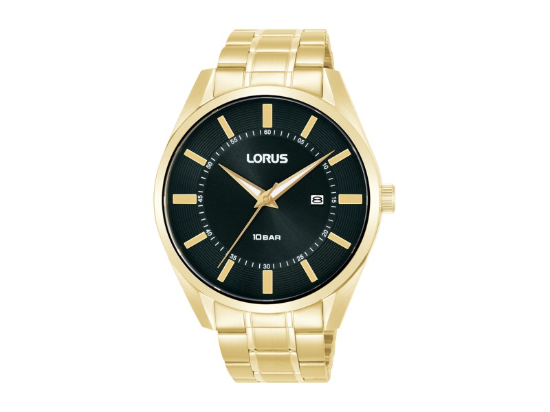 LORUS RH914SX9 férfi sport óra, sárga arany bevonattal