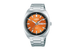 LORUS RH315BX9 férfi karóra, 41 mm, nemesacél szíj