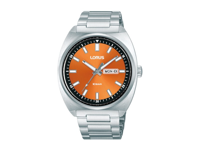 LORUS RH315BX9 férfi karóra, 41 mm, nemesacél szíj