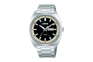 LORUS RH311BX9 férfi sport karóra, 41 mm, nemesacél szíj