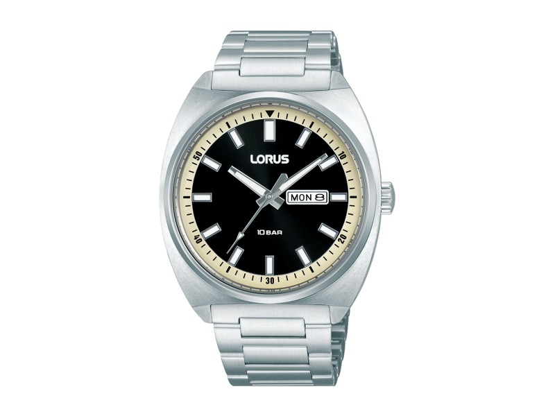 LORUS RH311BX9 férfi sport karóra, 41 mm, nemesacél szíj