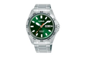 LORUS RL423CX9 férfi karóra, 43 mm, nemesacél szíj