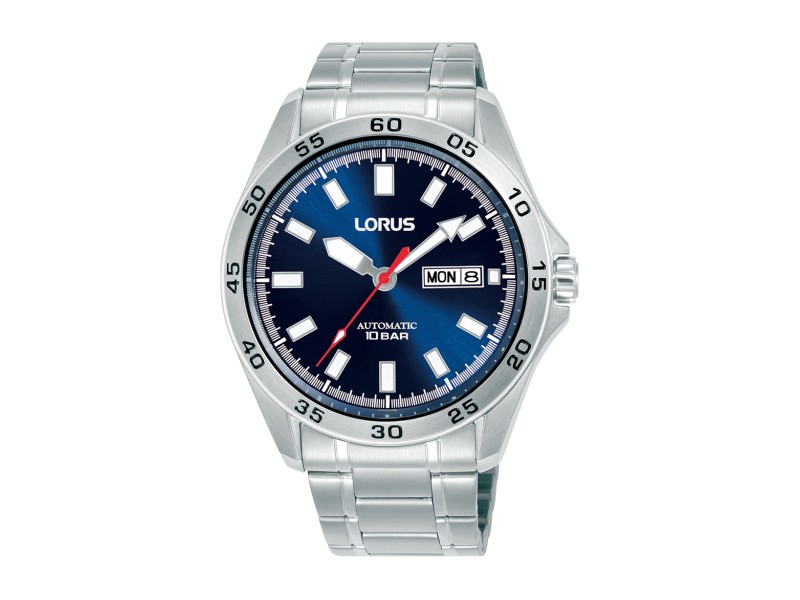 LORUS RL421CX9 férfi karóra, nemesacél szíj, 43 mm