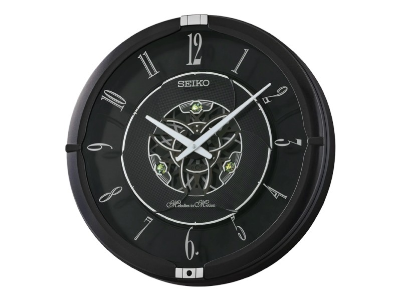 Seiko QXM621K falióra – Melodies in Motion, 39 cm