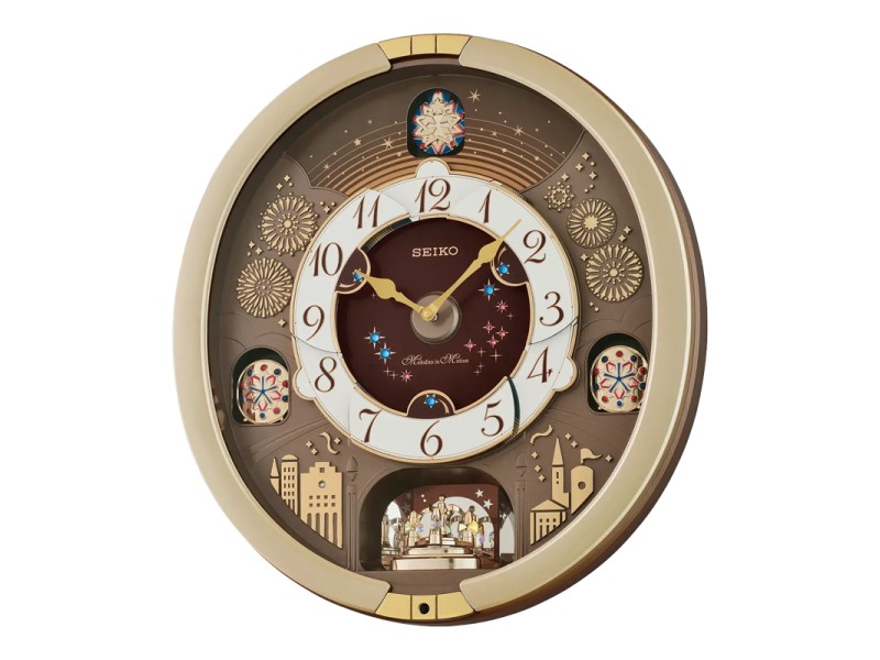 Seiko QXM620G Falióra (Melodies in Motion) 44,3 cm