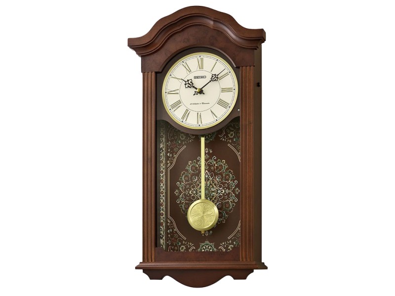 Seiko QXM618B ingás falióra, 58 cm