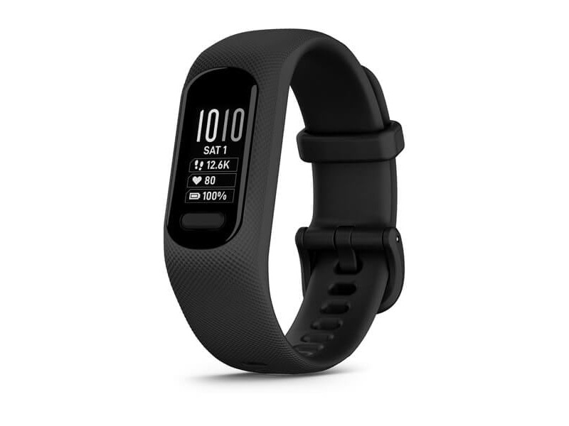 Garmin vívosmart 5 fekete - AMOLED, szilikon szíj