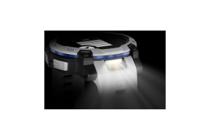 Garmin Instinct 3 Solar 45 mm – homokkő/kék szíj