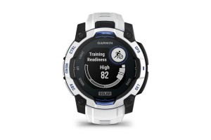 Garmin Instinct 3 Solar 45 mm – homokkő/kék szíj