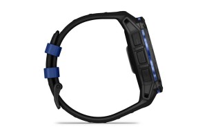 Garmin Instinct 3 50 mm AMOLED - fekete/kék szilikon szíj