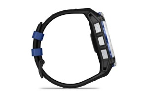 Garmin Instinct 3 Solar 50 mm homokkő – fekete/kék szíj
