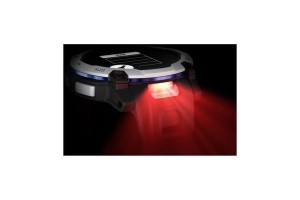 Garmin Instinct 3 Solar 50 mm homokkő – fekete/kék szíj