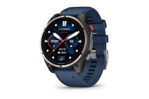 Garmin quatix 8 Pro 47 mm – Sapphire Titanium, captain blue szíj