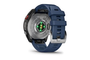 Garmin quatix 8 Pro 47 mm – Sapphire Titanium, captain blue szíj