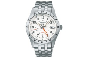 SEIKO SSK059K1 férfi karóra - nemesacél szíj, GMT