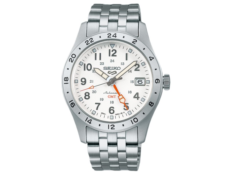 SEIKO SSK059K1 férfi karóra - nemesacél szíj, GMT