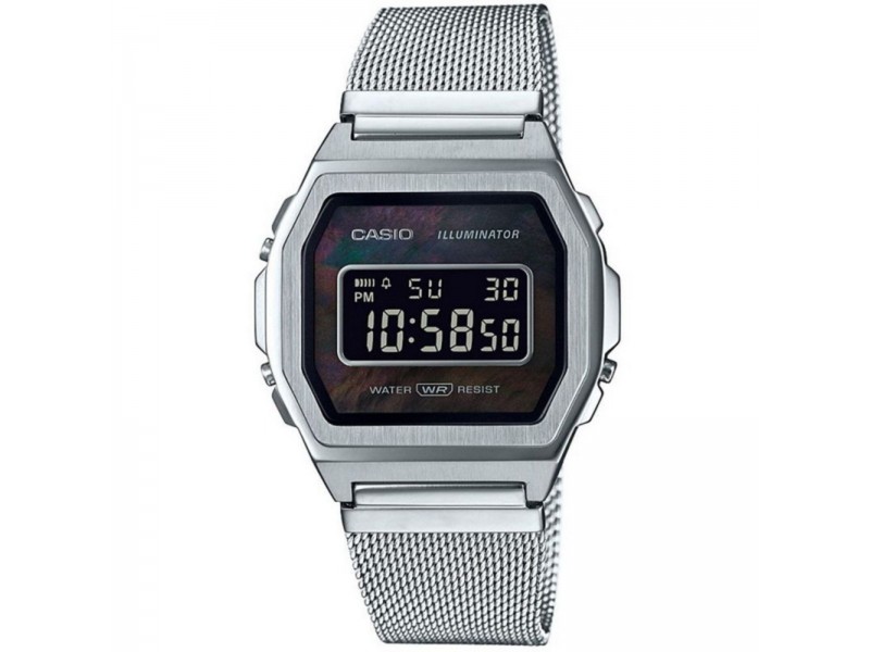 Casio A1000M-1BEF Vintage unisex ezüst digitális óra