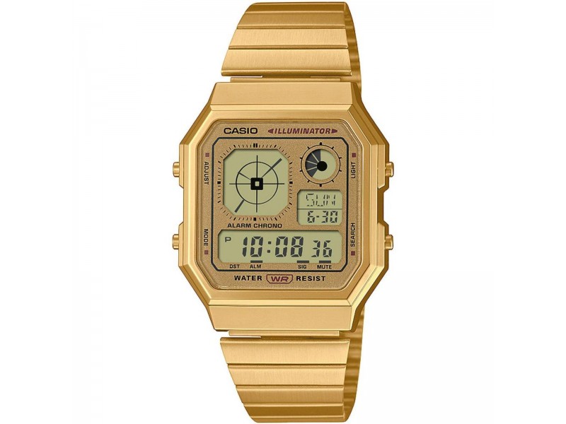 Casio A130WEG-9AEF arany unisex digitális karóra