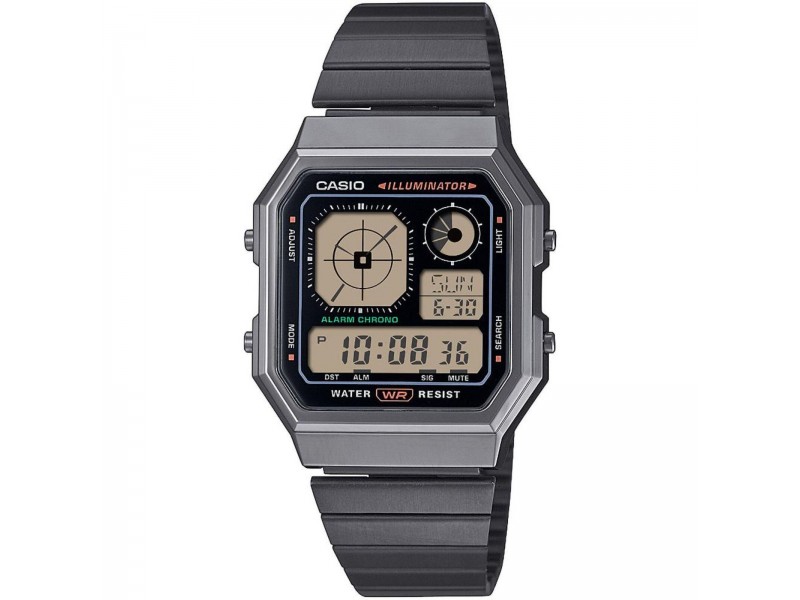 Casio A130WEGG-1AEF Vintage unisex digitális karóra, LED