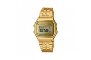 Casio A158WEGV-9AEF Vintage unisex digitális karóra (arany)