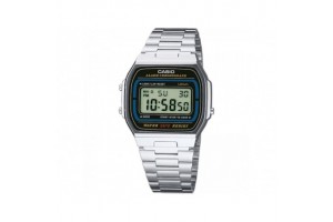 Casio A164WA-1VES vintage unisex ezüst digitális karóra