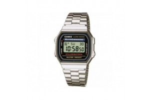 Casio A168WA-1YES unisex digitális karóra, ezüst