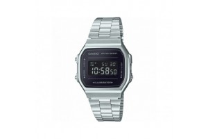 Casio A168WEM-1EF ezüst vintage digitális férfi karóra