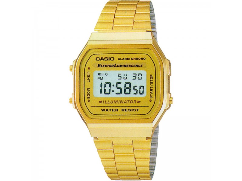 Casio A168WG-9EF, Vintage arany unisex digitális karóra