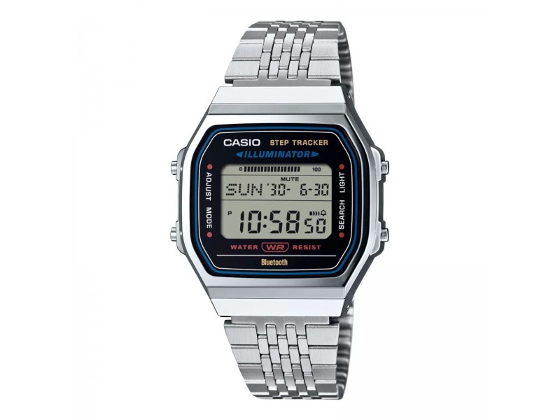 Casio ABL-100WE-1AEF digitális óra, Bluetooth, lépésszámláló