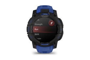 Garmin Instinct 3 45mm AMOLED fekete-kék, limitált kiadás
