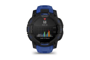 Garmin Instinct 3 45mm AMOLED fekete-kék, limitált kiadás