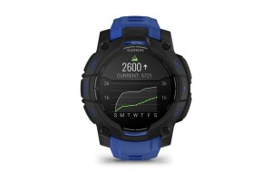 Garmin Instinct 3 45mm AMOLED fekete-kék, limitált kiadás