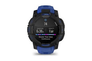 Garmin Instinct 3 45mm AMOLED fekete-kék, limitált kiadás