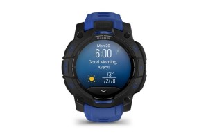 Garmin Instinct 3 45mm AMOLED fekete-kék, limitált kiadás